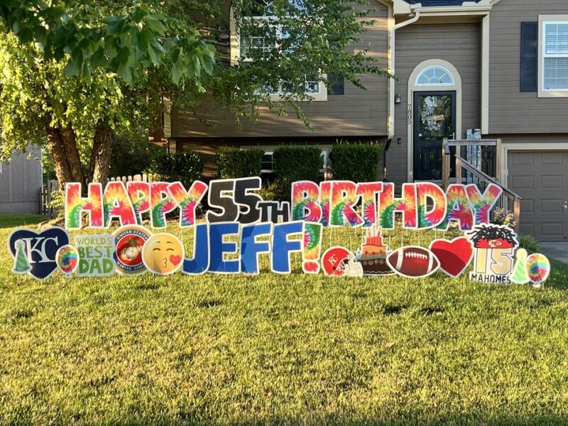 Birthday Package – Yard deSIGNS – North KC